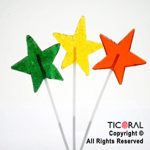 GOLO CHUPETIN COLADO FORMITAS ESTRELLAS X 16 UNIDADES x 1